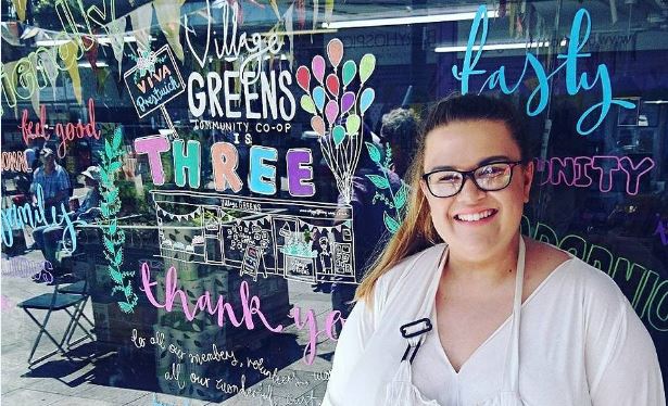 Top 5 tips for window art: Why all community businesses should be doing it