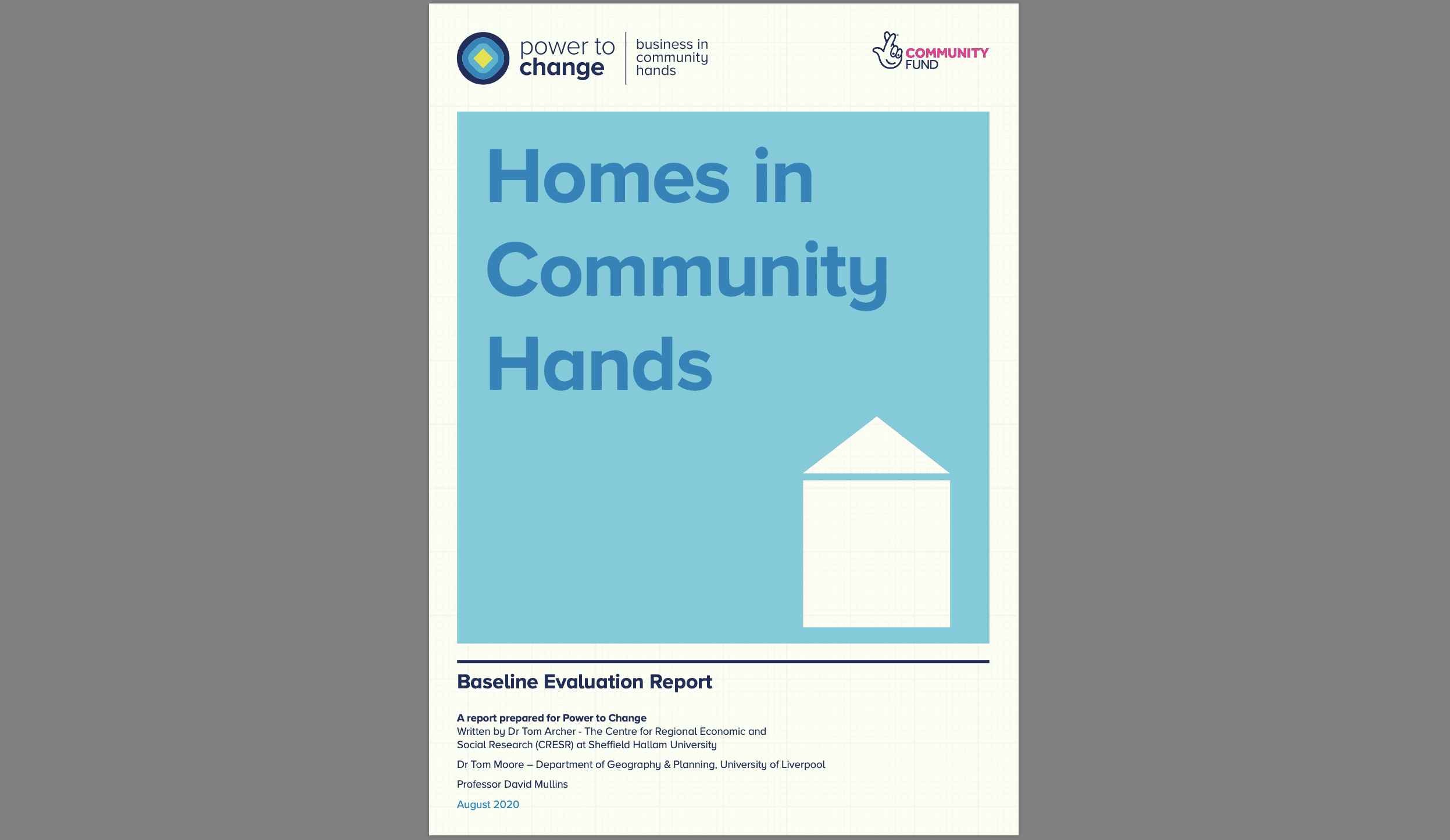 Homes in Community Hands – Evaluation Report