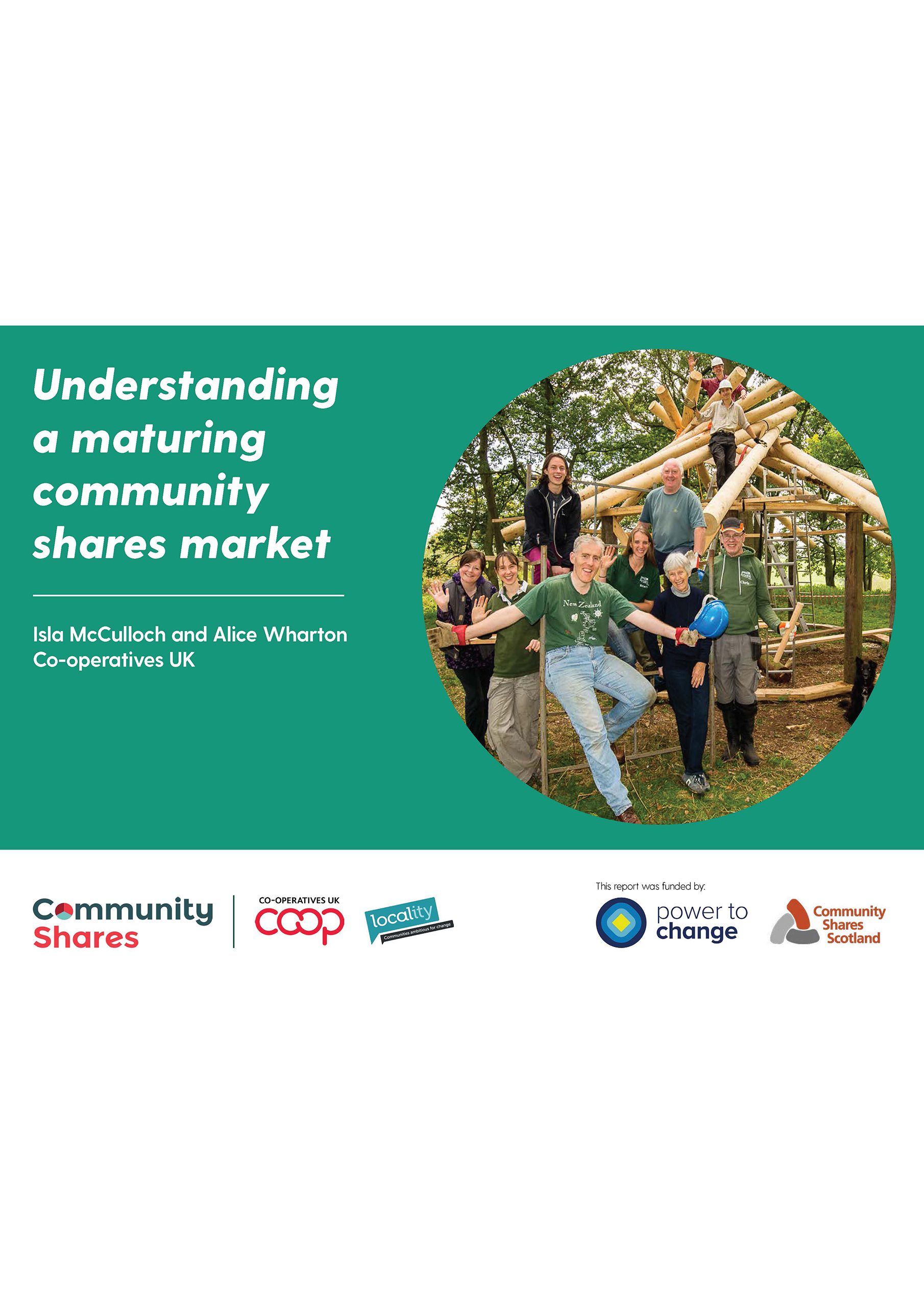Understanding a maturing community shares market