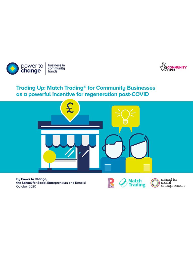 Trading Up: Match Trading® for Community Businesses as a powerful incentive for regeneration post-COVID