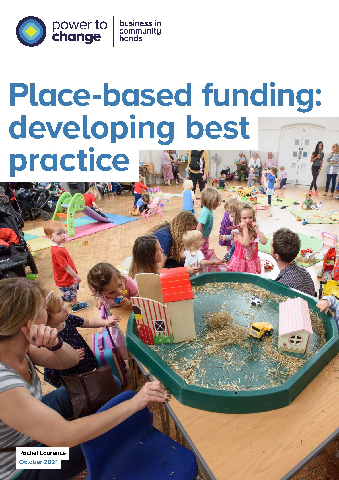 Cover image of report 'Place-based funding: developing best practice'