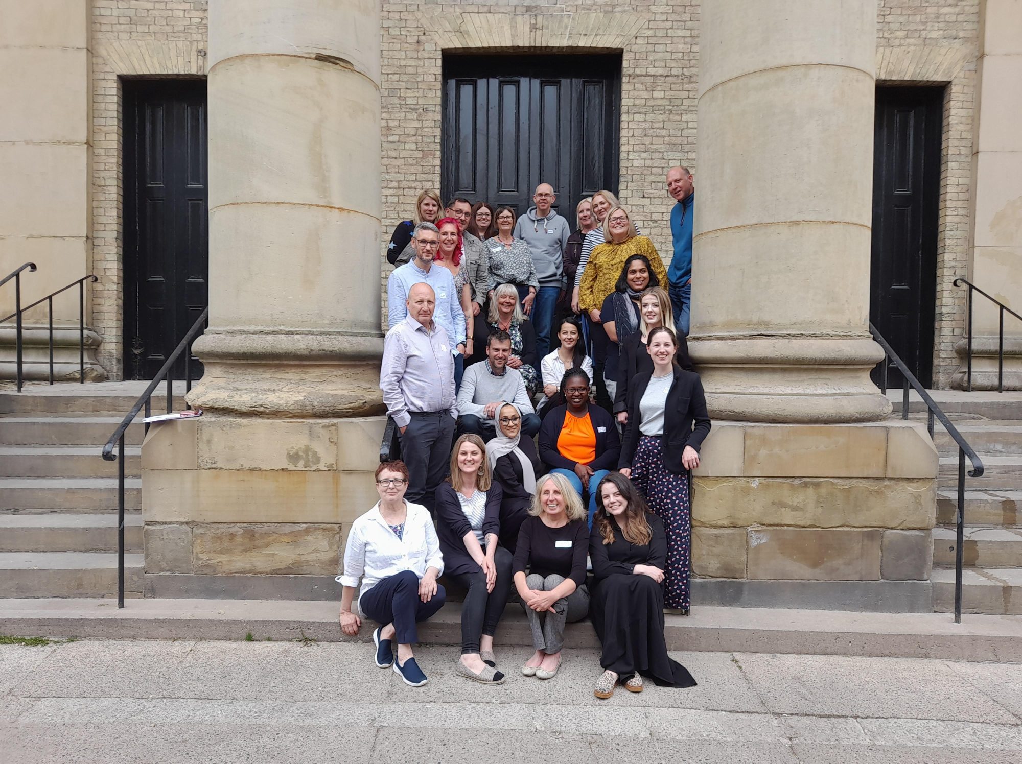 Group photo of the first cohort of Leading the Way Group photo of the first cohort of Leading the Way